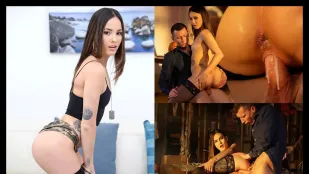 Демон вселился в киску Люси Мендес