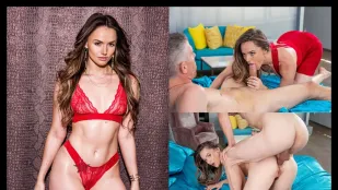 Блондинка Tori Black в жестком аналe и сперме в рот