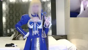 FC2PPV-4849827 Худышка с E-чашкой моделирует красотку Северт из Fate/Grand Order, мастурбирует прозрачной вибратором под Honkai Star Rail